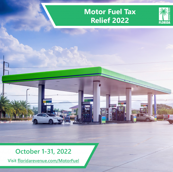 Florida Fuel Tax Holiday October 2022