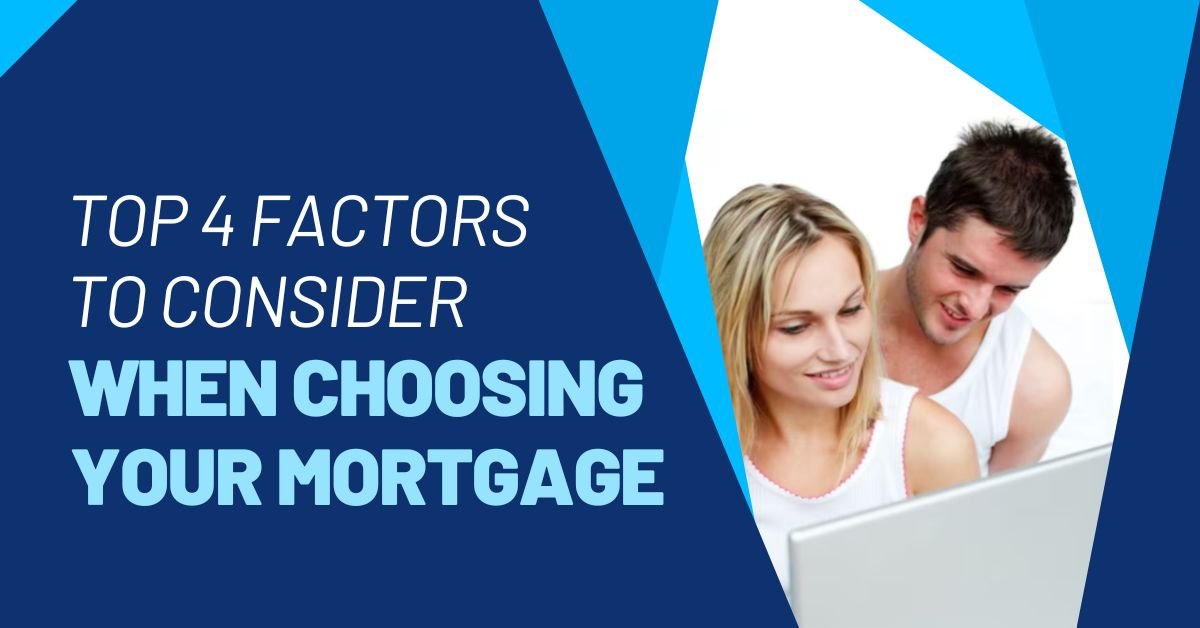 4 Factors Choosing Mortgage Couple Image