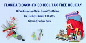 Florida’s Back to School Tax Free Holiday August 2026