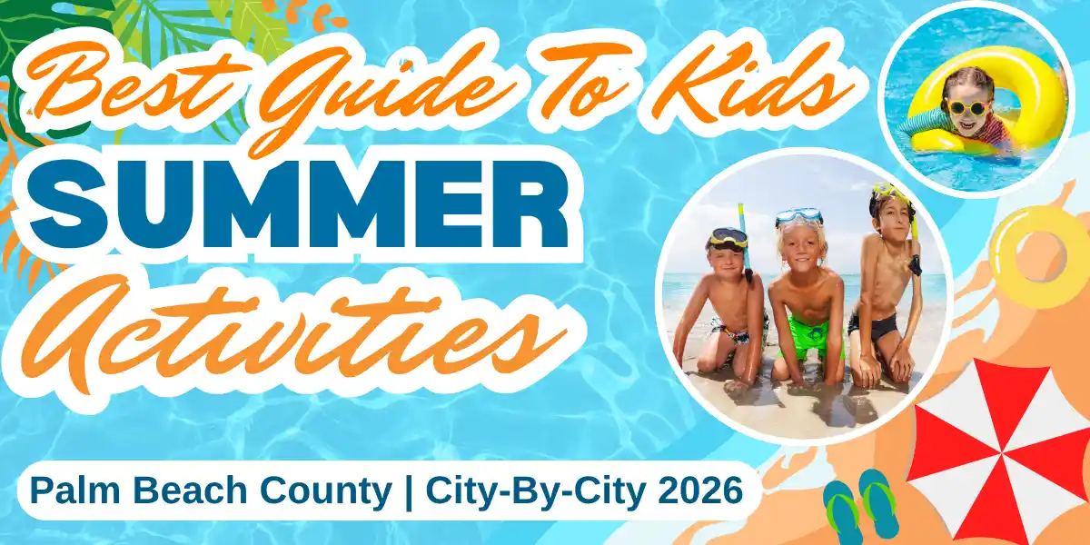 Best Guide to Kids Summer Activities Palm Beach County Blog Image Beach Kids