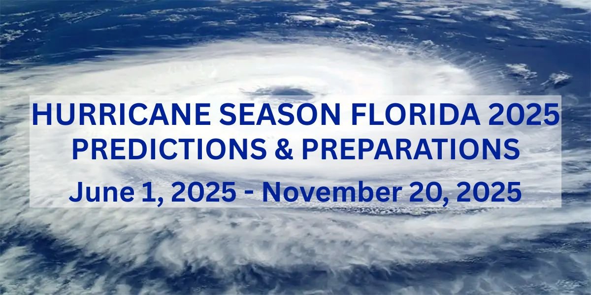 HURRICANE SEASON FLORIDA 2025 PREDICTIONS & PREPARATIONS Shows Eye of Storm