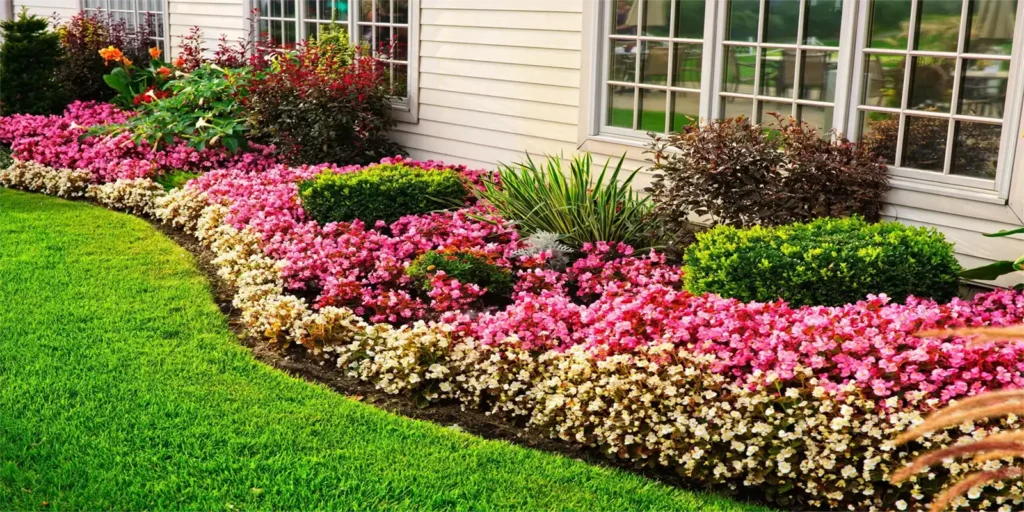 Landscaped ROI Flowers Florida Home 