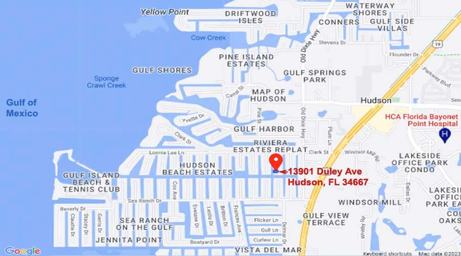 SOLD 13901 Duley Ave Hudson FL 34667 Google Map