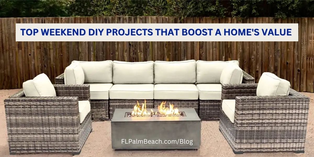 10 Weekend DIY Projects to Boost Your Home’s Value in South Florida (Before Selling)