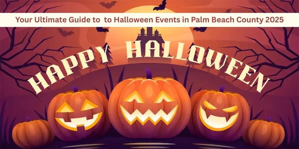 mate Halloween Guide Events Things To Do in Palm Beach County Pumpkins Bats Oranges